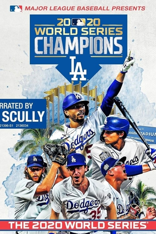 2020 World Series Champions: Los Angeles Dodgers poster